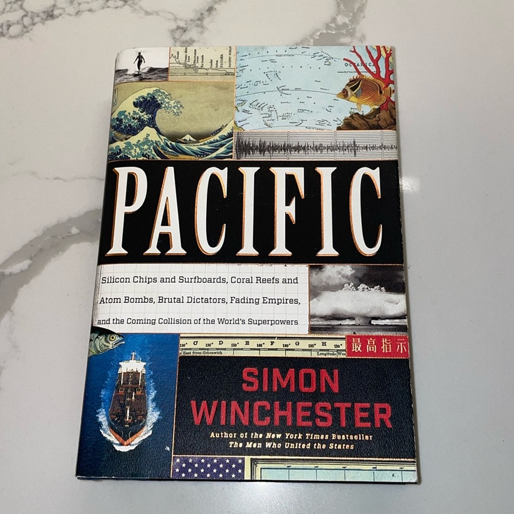 Pacific Book Simon Winchester Ocean 1950 Panama Canal Gidget politics Atom Bomb